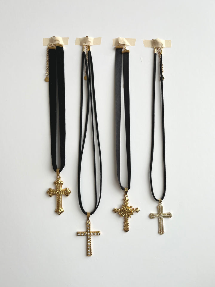 Jules Cross Necklace