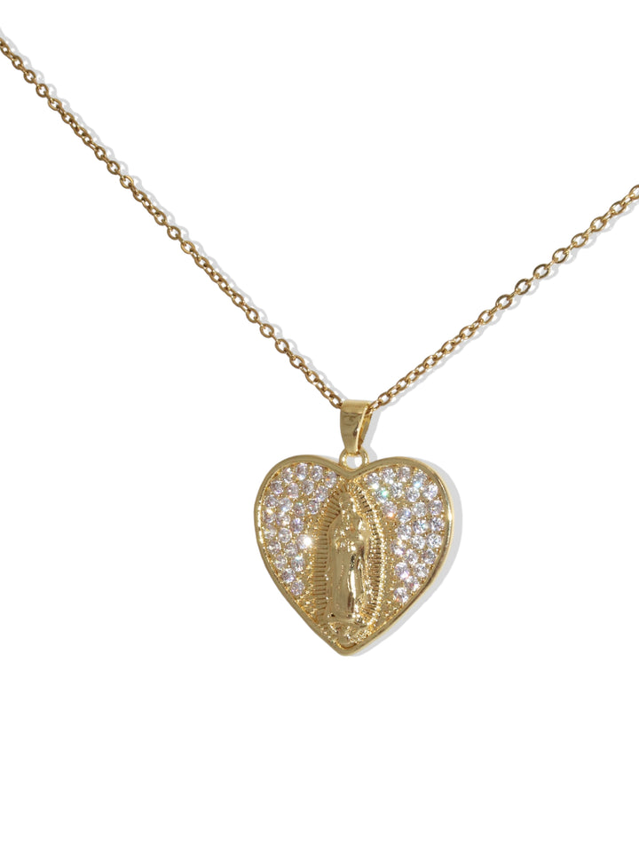 Corazon Guadalupe Necklace