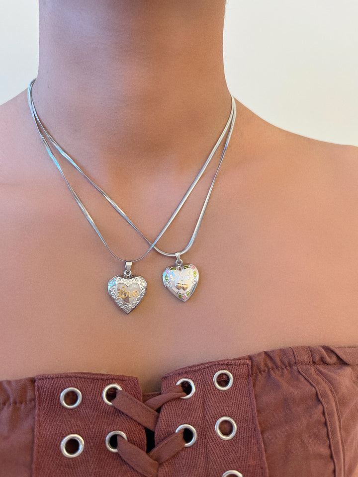 Time Worn Love Necklace