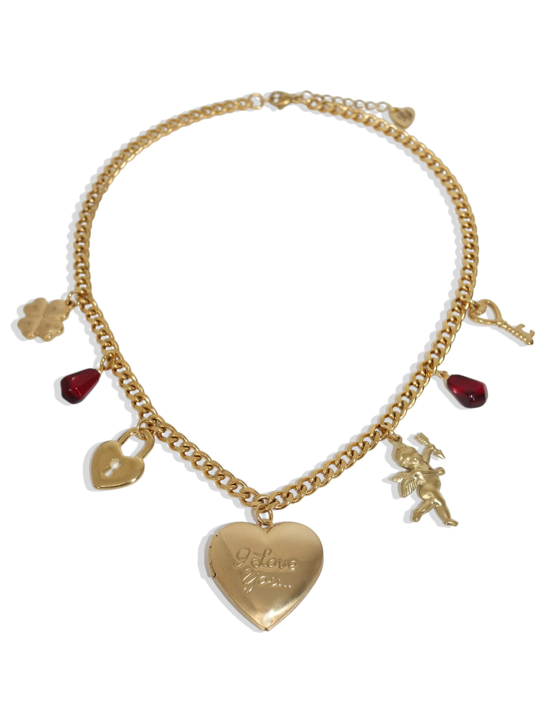 Charming Angel Locket Necklace