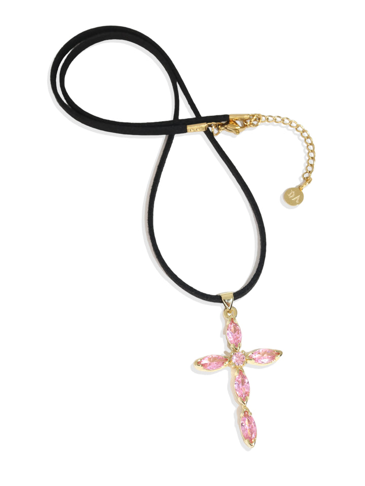 Raven Cross Necklace