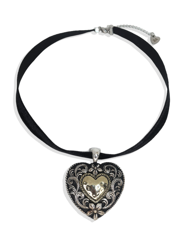 Victorias Heart Necklace